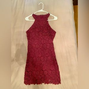 Lulu’s Maroon Dress
